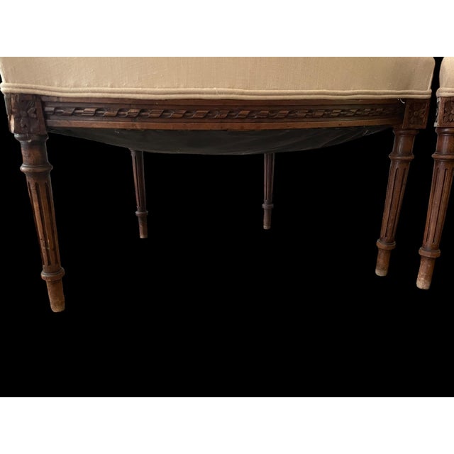 These amazing chairs are in the style of design Gorgeous Antique French Chairs Louis the XIV style in excellent condition...