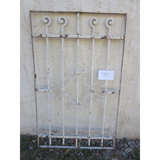 Antique Victorian Iron Gate For Sale In Philadelphia - Image 6 of 7
