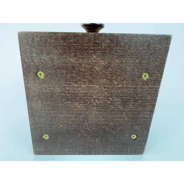 Vintage Peugeot Frères Wooden Manual Coffee Grinder For Sale - Image 12 of 12