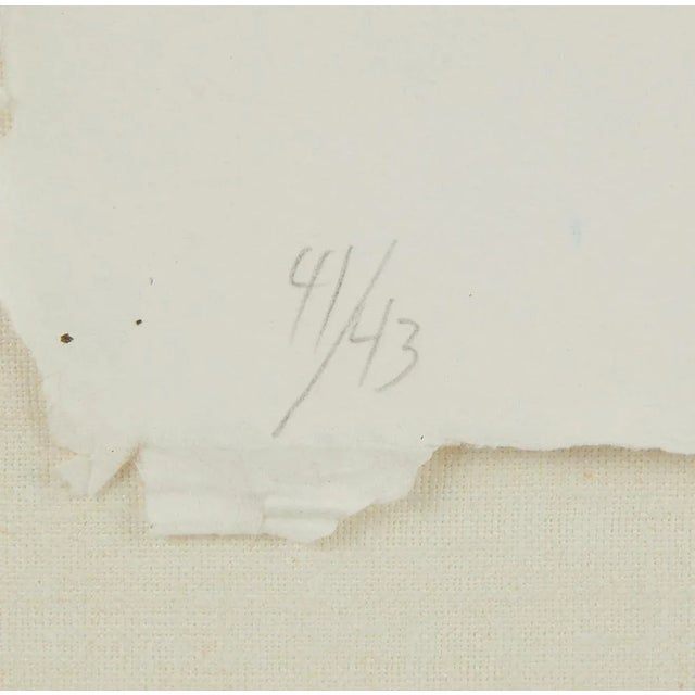 Sam Francis (American, 1923-1994). Pair of color lithographs titled "Paradise of Ash" depicting blocks of color with the...