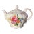 1950 Floral Porcelain Musical Box Teapot Music Stands For Sale