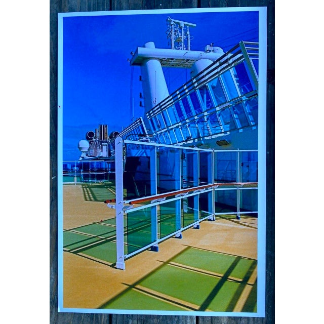 Original photographic artwork by California artist Clifford Baker. Created aboard a Princess Cruise to Alaska in 2009,...