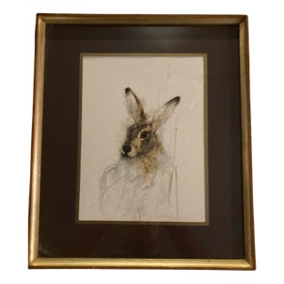 Mads Stage, Hare, 1980, Print, Framed For Sale