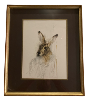 Mads Stage, Hare, 1980, Print, Framed