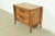 1960s Mid-Century Hollywood Regency Campaign Carved Walnut Faux Bamboo Nightstand by Stanley, Circa 1960s For Sale - Image 5 of 15