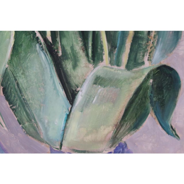 Hans Ripa, Yellow Tulips, 1960s, Oil on Canvas, Framed For Sale - Image 12 of 15