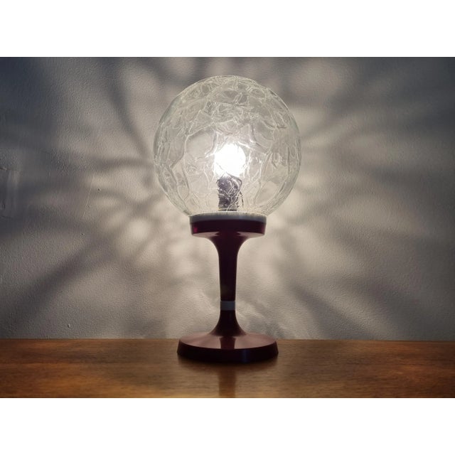 Mid-Century German Table Lamp, 1970s For Sale - Image 9 of 13
