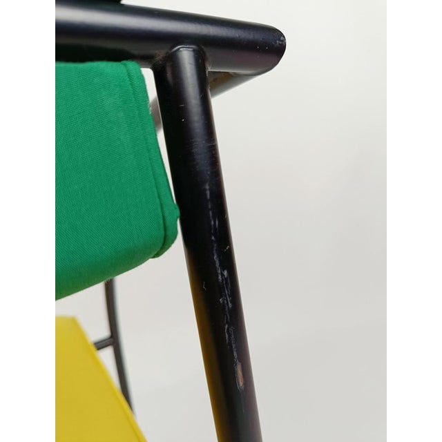 Postmodern Chairs Model Vienna attributed to Rodney Kinsman for Bieffeplast, 1980s, Set of 4 For Sale - Image 14 of 18