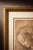 Late 20th Century Late 20th Century Leonardo Da Vinci “Head of a Woman” (La Scapigliata) – Framed Renaissance Study, 32” Gilt Frame For Sale - Image 5 of 5