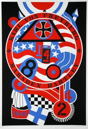 Robert Indiana, Hartley Elegies: KvF II Serigraph