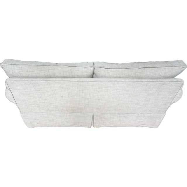 Custom Roll Arm Sofa by Mitchell Gold and Bob Williams Platinum Collection For Sale - Image 11 of 18