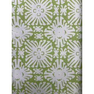 Quadrille China Seas Sigourney (Small Scale) Jungle Green Fabric- 1.5 Yards For Sale