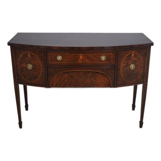 Henkel Harris Mahogany Inlaid Sideboard For Sale