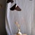 Small Organic Teak Pendant Light with Hat, 1980s For Sale - Image 17 of 18