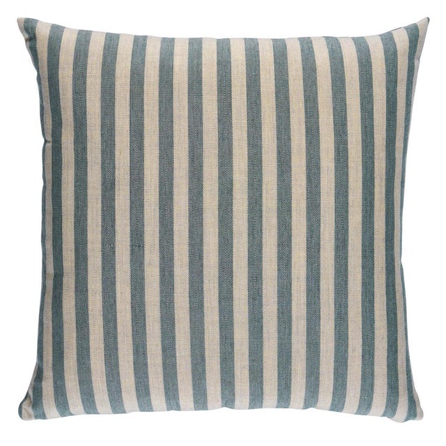 This pillow features Hanson I/O Stripe with a Knife Edge finish. Woven in the U.S. from solution-dyed acrylic, this design...