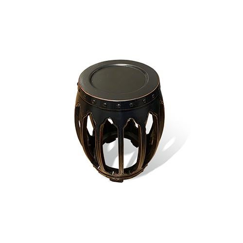 Asian black drum stool is made out of elm wood. It can be use as flower stand, chair, coffee table, night stand, or side...