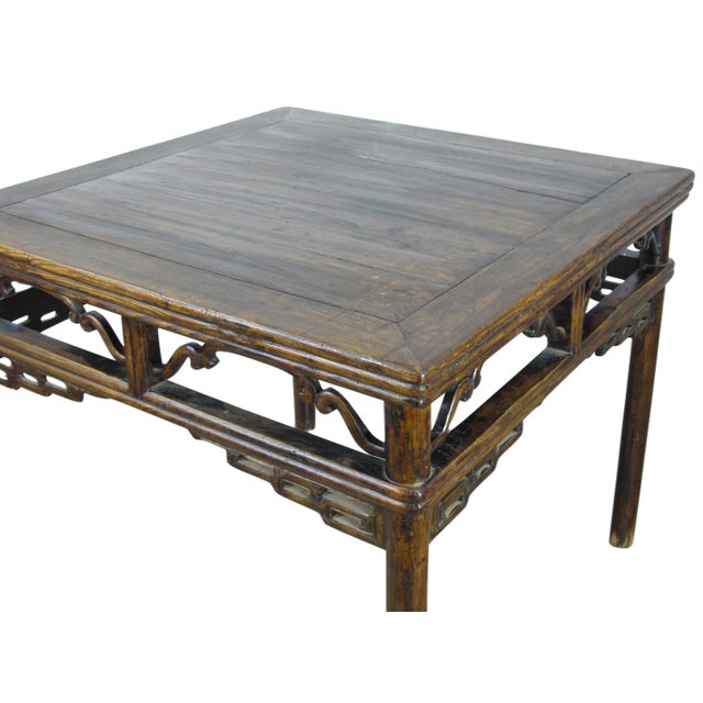 Late 19th Century Square Accent Table Center Table For Sale - Image 4 of 9