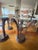 Antique Art Nouveau Grosfeld House Plume Base Side Table Set For Sale - Image 10 of 11