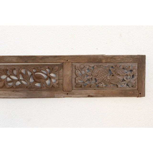 19th Century Antique Openwork Floral & Foliate Carving For Sale - Image 5 of 7