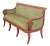 Vintage Velvet Bench, 1950s For Sale - Image 6 of 13