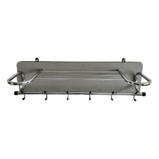 Danish Chrome Coat Rack, 1960s For Sale