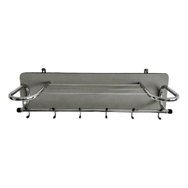 Danish Chrome Coat Rack, 1960s For Sale