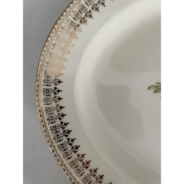French Mid 20th Century 22 Karat Gold Serving Bowl & Platter For Sale - Image 3 of 13