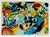 Kandinsky from Judgment Day, 1912 Original poster for the Galerie Karl Flinker, Paris, Mourlot lithograph Signed in the...