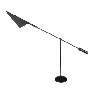 Rare Mid-Century Industrial Post Modern Articulating Ufo Table / Desk Lamp Attributed to Robert Sonneman for Kovacs, Usa, C. 1990s