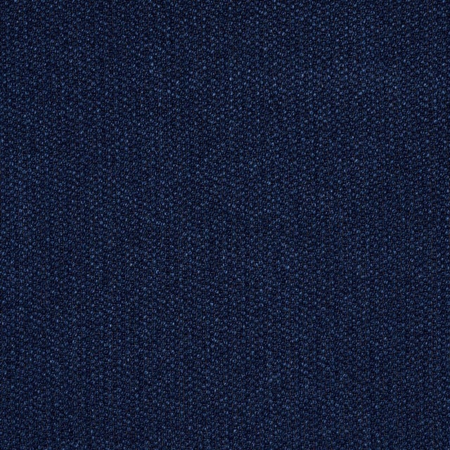 Sample - Schumacher Scottie Indoor/Outdoor Fabric in Indigo For Sale