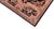 Shabby Chic Shabby Chic 1990's Pak-Persian Black/Tan Wool Rug - 4'6'' X 7'2'' For Sale - Image 3 of 9