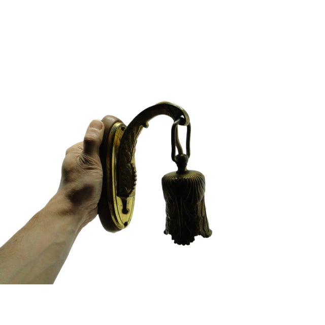 Art Nouveau Style Polish Wall Lamp, 1950s For Sale - Image 9 of 15