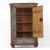 Rustic Farmhouse Folk Art Painted Bridal Cabinet, 1834 For Sale - Image 9 of 16