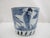 Antique, late Edo era, Japanese blue and white porcelain Soba Choko cup hand painted in traditional Sometsuke underglaze....