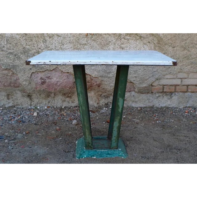 Industrial Garden Table, 1950s For Sale - Image 4 of 9