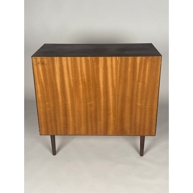 Brown Vintage Scandinavian Chest of Drawers, 1960s For Sale - Image 8 of 10