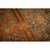 Textile 1920s Blue Navy Classic Floral Shah Abbas Antique Handknotted Wool Kashan Rug For Sale - Image 7 of 10
