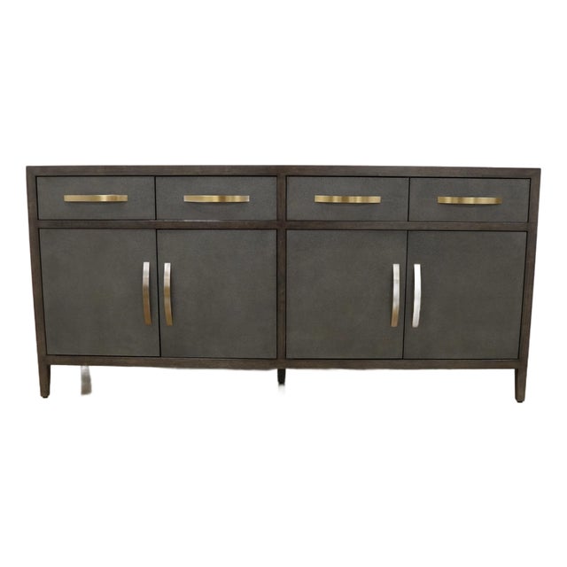 Bassett Emilia Shagreen Credenza For Sale