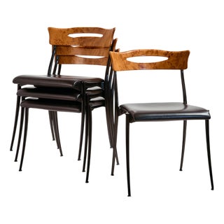 Coro Dining Chairs by Luigi Origlia for Origlia, Set of 4 For Sale