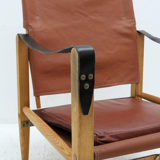 Safari Chair by Kaare Klint, 1969 For Sale - Image 10 of 10