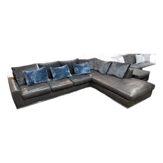 Nathan Anthony "Willshire" Sectional With Three Pillows For Sale