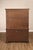 Ethan Allen Georgian Court Style Cherry Step Back Hutch China Cabinet For Sale - Image 17 of 18
