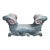 Double Sided Wooden Ram Sculpture For Sale