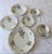Mid 20th Century Exquisitely Stunning Rosenthal Moss Rose Pompadour Made in Germany 96 Pieces. There are 13 Serving Pieces...