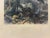 Rustic European Vintage “Val St. Nicola” Switzerland Alpine Landscape Print in Ornate Black & Gold Frame For Sale - Image 3 of 5
