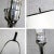 Mid 20th Century Chrome & Black Faux Leather International Style Cylindrical Table Lamp After Walter Von Nessen For Sale - Image 10 of 13