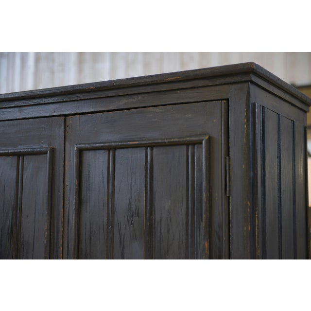 Vintage Patinated Wardrobe, 1950s For Sale - Image 11 of 15