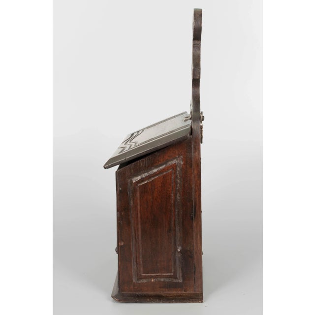 French Country French Boite à Sel or Salt Box For Sale - Image 3 of 9