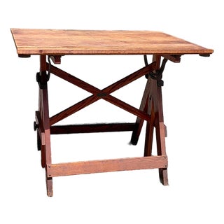 1940s Keuffel and Esser Popular Drawing Table Drafting Table For Sale