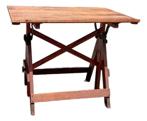 1940s Keuffel and Esser Popular Drawing Table Drafting Table
